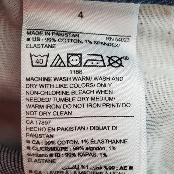 Old Navy OG Highrise Ripped Straight Jeans size 4 - Picture 7 of 8